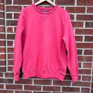 J.Crew Knits Crewneck Sweatshirt Womens Large Sunset Pink Orange